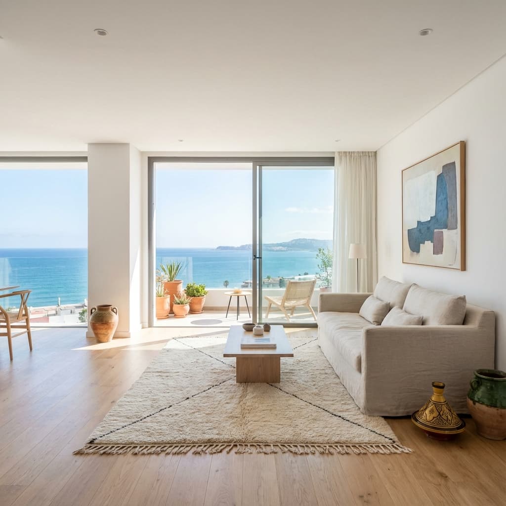 Sea View Apartment in Oudayas